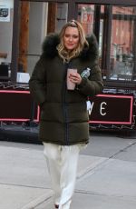 HILARY DUFF on the Set of Younger in New York 03/06/2019