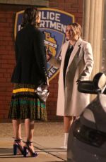 HILARY DUFF on the Set of Younger in New York 03/28/2019