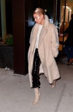 HILEY BIEBER Leaves Her Apartment in New York 03/05/2019