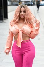 HOLLY HAGAN Out and About in Manchester 03/20/2019