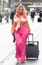HOLLY HAGAN Out and About in Manchester 03/20/2019