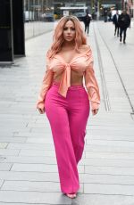 HOLLY HAGAN Out and About in Manchester 03/20/2019