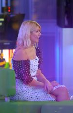 HOLLY WILLOGHBY on the Set of The One Show in London 03/07/2019