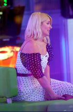 HOLLY WILLOGHBY on the Set of The One Show in London 03/07/2019