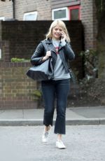 HOLLY WILLOUGHBY Out and About in London 03/20/2019