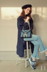 IM YOON-AH in Michael Kors Spring/Summer Collection for Elle Magazine, March 2019