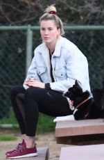 IRELAND BALDWIN at a Dog Park in Hollywood Hills 03/13/2019