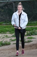 IRELAND BALDWIN at a Dog Park in Hollywood Hills 03/13/2019