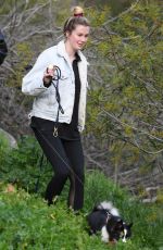 IRELAND BALDWIN at a Dog Park in Hollywood Hills 03/13/2019
