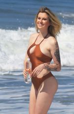 IRELAND BALDWIN in Swimsuit for 138 Water at a Beach in Malibu 03/20/2019
