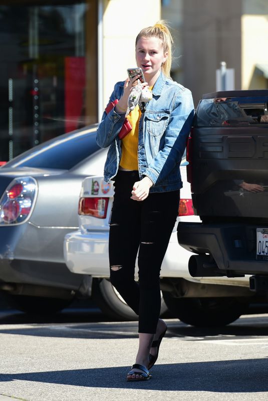 IRELAND BALDWIN Out and About in Los Angeles 03/12/2019