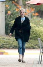 IRELAND BALDWIN out with her Dog at a Park in Los Angeles 03/19/2019