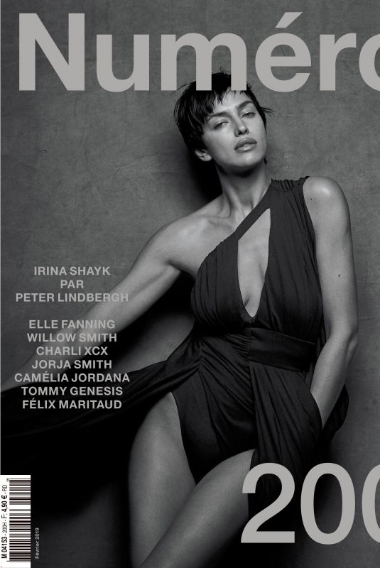 IRINA SHAYK in Numero Magazine, France February 2019