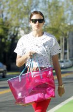IRINA SHAYK Out and About in Brentwood 03/29/2019