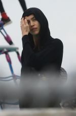 IRINA SHAYK Out in Los Angeles 03/01/2019