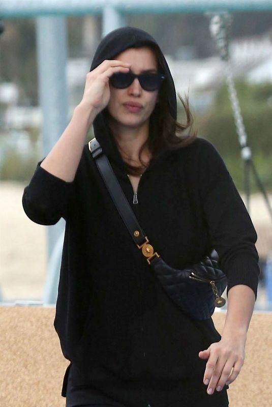 IRINA SHAYK Out in Los Angeles 03/01/2019