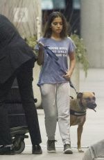 ISABELA MONER Out with Her Dog at LAX Airport in Los Angeles 03/29/2019