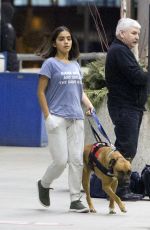 ISABELA MONER Out with Her Dog at LAX Airport in Los Angeles 03/29/2019