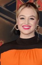 ISKRA LAWRENCE at Captain Marvel Premiere in Hollywood 03/04/2019