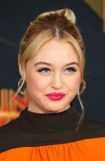 ISKRA LAWRENCE at Captain Marvel Premiere in Hollywood 03/04/2019
