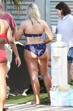 ISKRA LAWRENCE in Bikini on the Set of a Photoshoot in Miami 03/26/2019