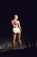 ISKRA LAWRENCE in Bikinis at a Photoshoot in Miami 03/25/2019