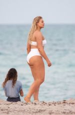 ISKRA LAWRENCE in Bikinis at a Photoshoot in Miami 03/25/2019