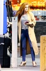 ISLA FISHER at Gas Station in Los Angeles 03/07/2019