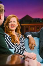 ISLA FISHER at Late Late Show with James Corden in Los Angeles 03/05/2019
