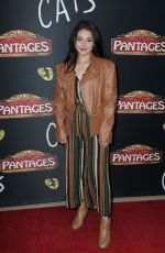 ISSIE SWICKLE at Cats Opening Night Performance in Hollywood 02/27/2019