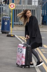 JACQUELINE JOSSA Arrives at Heathrow Airport in London 03/16/2019