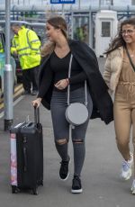 JACQUELINE JOSSA Arrives at Heathrow Airport in London 03/16/2019