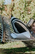 JADE PETTYJOHN on the Set of a Photoshoot, March 2019