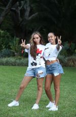 JADE THIRLWALL and LEIGH-ANNE PINOCK for Red Nose Day in Arusha 02/22/2019