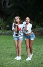 JADE THIRLWALL and LEIGH-ANNE PINOCK for Red Nose Day in Arusha 02/22/2019