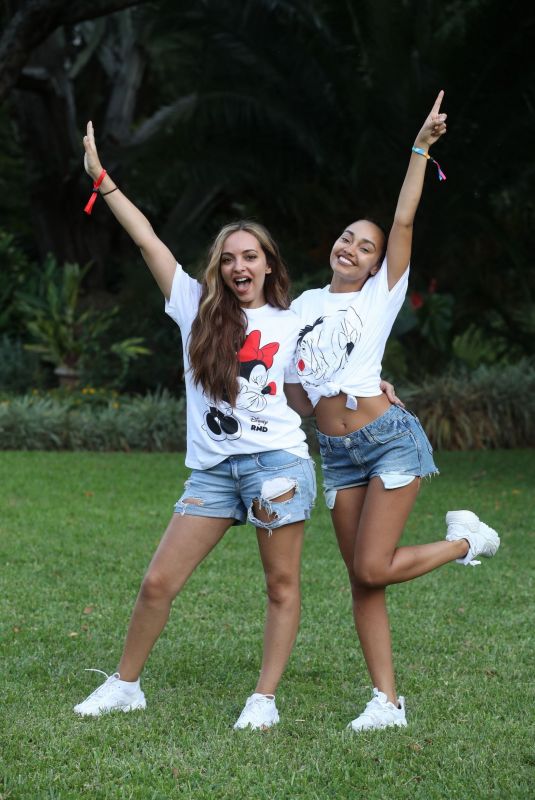 JADE THIRLWALL and LEIGH-ANNE PINOCK for Red Nose Day in Arusha 02/22/2019