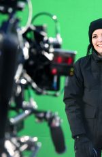 JAIMIE ALEXANDER on the Set of Blindspot, Season 4 03/26/2019