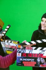 JAIMIE ALEXANDER on the Set of Blindspot, Season 4 03/26/2019