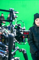 JAIMIE ALEXANDER on the Set of Blindspot, Season 4 03/26/2019