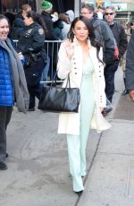 JANEL PARRIS Arrives at Good Morning America in New York 03/20/2019