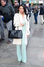 JANEL PARRIS Arrives at Good Morning America in New York 03/20/2019