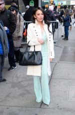 JANEL PARRIS Arrives at Good Morning America in New York 03/20/2019