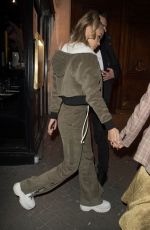 JASMINE SANDERS and ROSE BERTRAM at Cesar Restaurant in Paris 03/02/2019