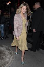 JASMINE SANDERS and ROSE BERTRAM at Cesar Restaurant in Paris 03/02/2019