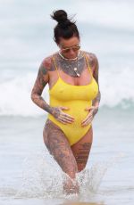 JEMMA LUCY in Swiumsuit at a Beach in Sydney 02/28/2019