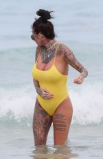 JEMMA LUCY in Swiumsuit at a Beach in Sydney 02/28/2019