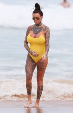 JEMMA LUCY in Swiumsuit at a Beach in Sydney 02/28/2019