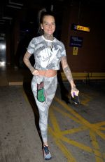 JEMMA LUCY Leaves a Gym in Manchester 03/21/2019