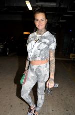 JEMMA LUCY Leaves a Gym in Manchester 03/21/2019