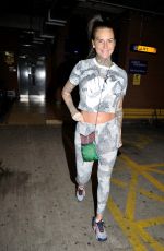 JEMMA LUCY Leaves a Gym in Manchester 03/21/2019